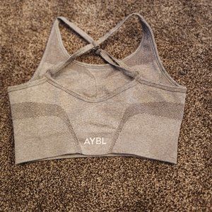 Gray AYBL sports bra